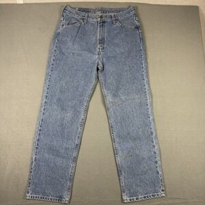 Vintage Levis Womens Jeans 34x31* 596 Orange Tab Medium Wash Straight‎ Regular